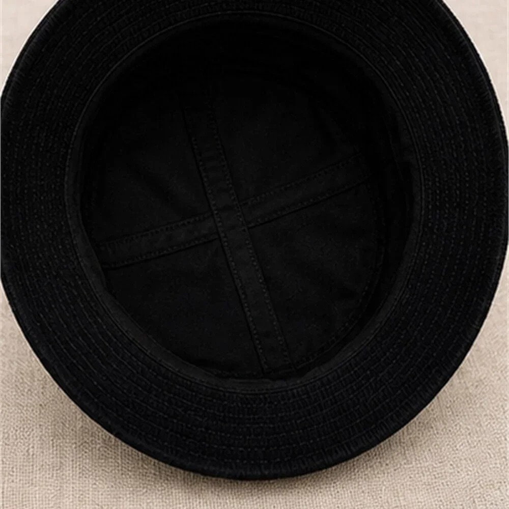 ALO Yoga Black Athleisure Bucket Hat Logo